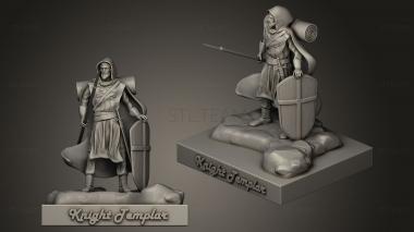 3D model Knights Templar (STL)